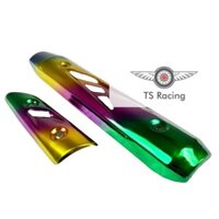 Ốp pô che pô titan sirius 110 - sirius 50 - si 110 - si 50 - 2 miếng