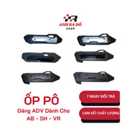Ốp pô dáng ADV các loại xe máy, Che pô xe máy, Phụ tùng xe Honda các dòng
