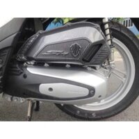 Ốp Pô E & Che két nước cho xe Sh 2020-2022 Cacbon