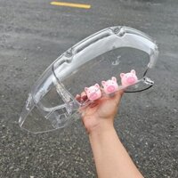 Ốp pô e NVX có LED - V1 V2 có đủ - Kèm giắc cắm zin, Về chỉ ghim vào xe ko chế thêm