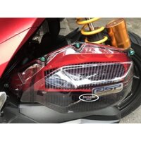Ốp Pô E Zhi.pat + Lọc Gió BMC +5 ốc Titan GR5 Xanh Lục Bảo + Tem ESP gắn Vario 2018,2019