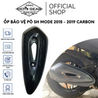 Ốp Pô SH Mode 2015 - 2019 Carbon