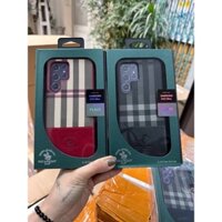 Ốp POLO Santa Barbara da cao cấp hoa văn kẻ sọc dành cho Samsung S23 Ultra