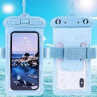 Ốp Puccy, Tương thích với Túi khô Túi chống nước Oppo K10 5G (Không có phim bảo vệ màn hình), Màu xanh lam
