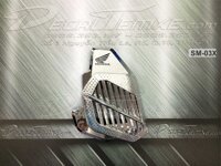 Ốp quạt gió SH mode mạ chrome