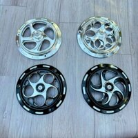 Ốp Quạt Gió Vision Scoopy Janus Grande Full Nhôm CNC vân 3D Nổ Máy Là Xoay