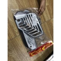 Ốp quạt gió xe AB Air blade đời 2022 ->2024 máy 125-160 (nhựa ABS xi trắng cao cấp giá rẻ )