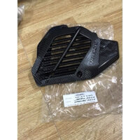 Ốp quạt gió xe PCX (đời 2012->2017) + xe SH 2012->2016 (nhựa abs các bon cao cấp đen bóng)