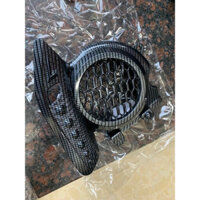 Ốp quạt gió xe Vision (đời 2020->2024) nhựa abs các bon đen bóng