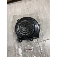 Ốp quạt gió xe Vision (đời 2014->2019) nhựa abs xi trắng cao cấp đen bóng