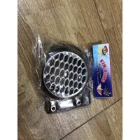 Ốp quạt gió xe ViSION 2020->2024 (inox cao cấp giá rẻ mẫu mã đẹp )