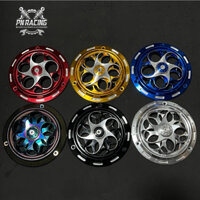 Ốp quạt tản nhiệt full nhôm cnc 3D lắp vespa/vision/scoopy/ - phụ kiện