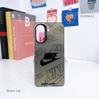Ốp Redmi 13C tráng bạc Nike Just do it nút bạc