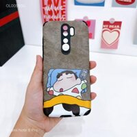 Ốp Redmi Note 8 Pro giả da lộn Kushin ngủ