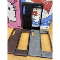Ốp Samsung Galaxy Fold 1 cứng sọc kiểu da thời trang .