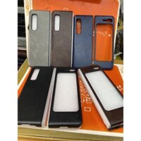 Ốp Samsung Galaxy fold gấp cứng kiểu da
