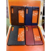 Ốp Samsung Galaxy Fold  gấp cứng kiểu da