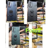 Ốp Sámung Galaxy Z Fold 2 / Fold2 nhựa màu có iring