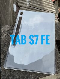 Ốp silicon cho Samsung Galaxy Tab S7 FE 12.4 inch - Silicon dẻo nhám chống bám vân tay