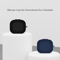 Ốp Silicon Cho Tai Nghe Không Dây Powerbeats Pro 2 Chống Sốc Mềm Slim Full-Body 360° Phụ kiện vỏ tai nghe bảo vệ cho Powerbeats Pro2 có móc khóa