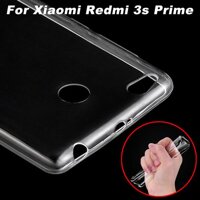 Ốp Silicon cho Xiaomi Redmi 3S Prime Trong suốt