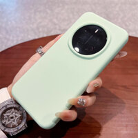 Ốp Silicon Lỏng Cho Huawei Honor Magic 7 6 5 Pro X9C X9B Vỏ Trơn Chống Trơn Trượt Vân Tay Mềm Chống Sốc