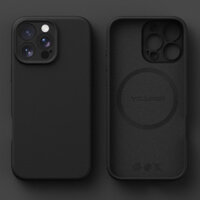 Ốp Silicon Lỏng Sạc Từ Tính Cho iPhone 16 Pro Max 16Plus 15 Pro 14 13 12 11 Camera Len Bảo Vệ Vỏ Điện Thoại