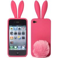 Ốp silicon tai thỏ iphone 5/5s - 001550