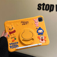 Ốp Silicone Gấu Pooh Ipad Air1/2/3/4/5/Gen5/6/7/8/9/10/Pro9.7in/Pro10.5in/Pro11in