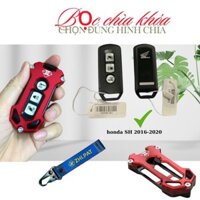 Ốp Smartkey Honda 3 Nút SH, SH Mode, PCX - Phụ Kiện Cao Cấp Kèm Móc Zhipat.