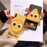 Ốp Smile vàng dẻo OL190 đủ dòng iPhone 6G, 6S, 6Plus, 6SPlus, 7Plus, 8Plus, X, XS, XSMAX