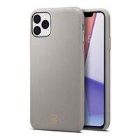 Ốp Spigen La Manon Câlin dành cho iPhone 11 Pro 11 Pro Max Không trầy xướt, không bám bụi Hàng Chính Hãng - Oatmeal Beige - iPhone 11 Pro Max