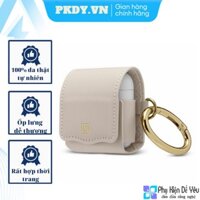 Ốp Spigen LA MANON Leather For A.irP.ods 1/2 (Phân phối chính hãng)