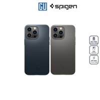 Ốp Spigen Thin Fit Metal For iPhone 14 Pro/ 14 Pro Max Chống sốc, phủ lớp SF chống trơn trượt trầy xước