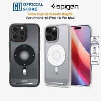 Ốp SPIGEN Ultra Hybrid CLASSIC MagFit Cho iPhone 16 Pro/ 16 Pro Max – Thiết Kế Huyền Thoại Giống iPod Classic