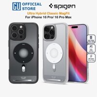 Ốp SPIGEN Ultra Hybrid CLASSIC MagFit Cho iPhone 16 Pro/ 16 Pro Max Hình Dáng iPod Classic Huyền Thoại