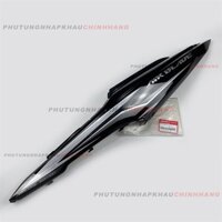Ốp sườn Air Blade 125 2014 màu Đen Bóng bên Trái tem Xám, Bụng sau Ốp thân xe AB 125 K27 2013 2015