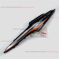 Ốp sườn Air Blade 125 2014 màu Đen Bóng bên Trái tem Cam, Bụng sau Ốp thân xe AB 125 K27 2013 2015