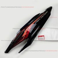 Ốp sườn Air Blade 125 2018 màu Đen Bóng bên Trái tem Đỏ bản Tiêu Chuẩn, Bụng sau Ốp thân xe AB 125 2016 2017 2019