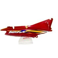 Ốp Sườn Phải Wave 100 2003 Màu Đỏ Đun *R23M* Máy Trắng Zin Honda - 64600KRS860ZJ