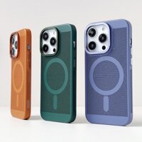 Ốp tản nhiệt từ tính mạnh sang trọng cho Iphone 11promax 12 Pro 11 13 14 15 Pro Max 14 15Plus Vỏ