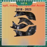 Ốp tapli, màng loa cửa xe Hyundai Accent 2018 - 2021, 2022, 2023 titan , - HFA