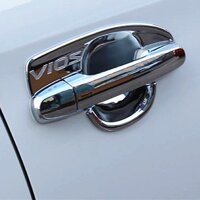 Ốp tay cửa, hõm cửa Vios- Phụ kiện, đồ chơi làm đẹp xe Vios