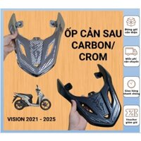 Ốp tay dắt xe Vision 110cc 2021 - 2025 Phụ kiện trang trí cảng sau xe vision hàng loại 1