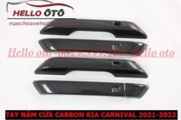 Ốp Tay nắm cửa Carbon KIA CARNIVAL 2021-2022