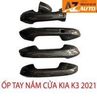 ỐP TAY NẮM CỬA KIA K3 2022 , BẢN MỚI NHẤT