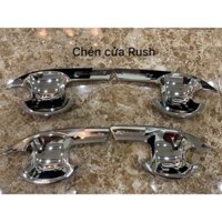 Ốp tay nắm, hõm cửa Toyota Rush mạ crom