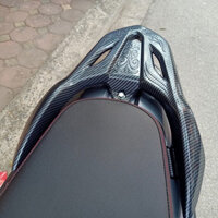 Ốp Tay Xách Vision 2023 - 2021 Nhựa Carbon và Xi Crom găn Zin