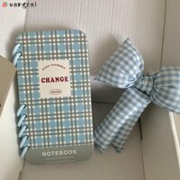 Ốp Thiết Kế Sổ Tay Tương Thích Cho iPhone 16 15 14 13 12 Pro Max Ốp Điện Thoại Màu Xanh Hồng Kẻ Sọc Trái Tim Tình Yêu Sách Lật Có Ví Đựng Thẻ Đứng Da Vỏ Mềm Ốp Lưng