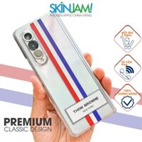 Ốp Thom Browne Likgus  Samsung Galaxy Z Flip 3/ Fold 3/ S22/ S22Plus/ S22Ultra Trong Suốt - Hàng Chính Hãng Likgus